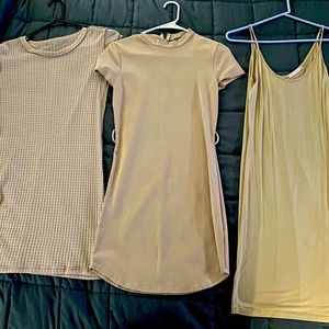 Cute beige dresses